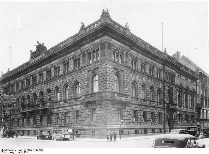 Das Reichsfinanzministerium in Berlin, 1935